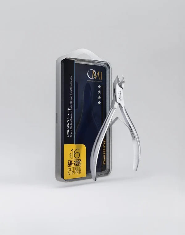 Acrylic Nail Nipper - OMI - AB-202 (Stainless Steel) - The Salon Partner