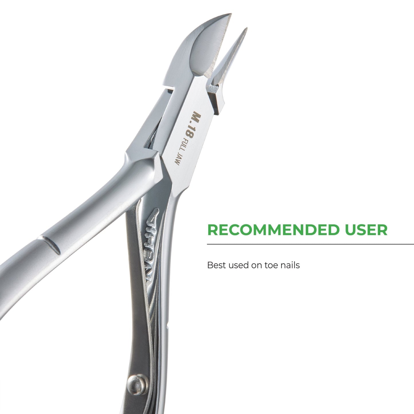Cuticle Nipper - M - 18(Hard Steel) - W.S. Industries, Inc.