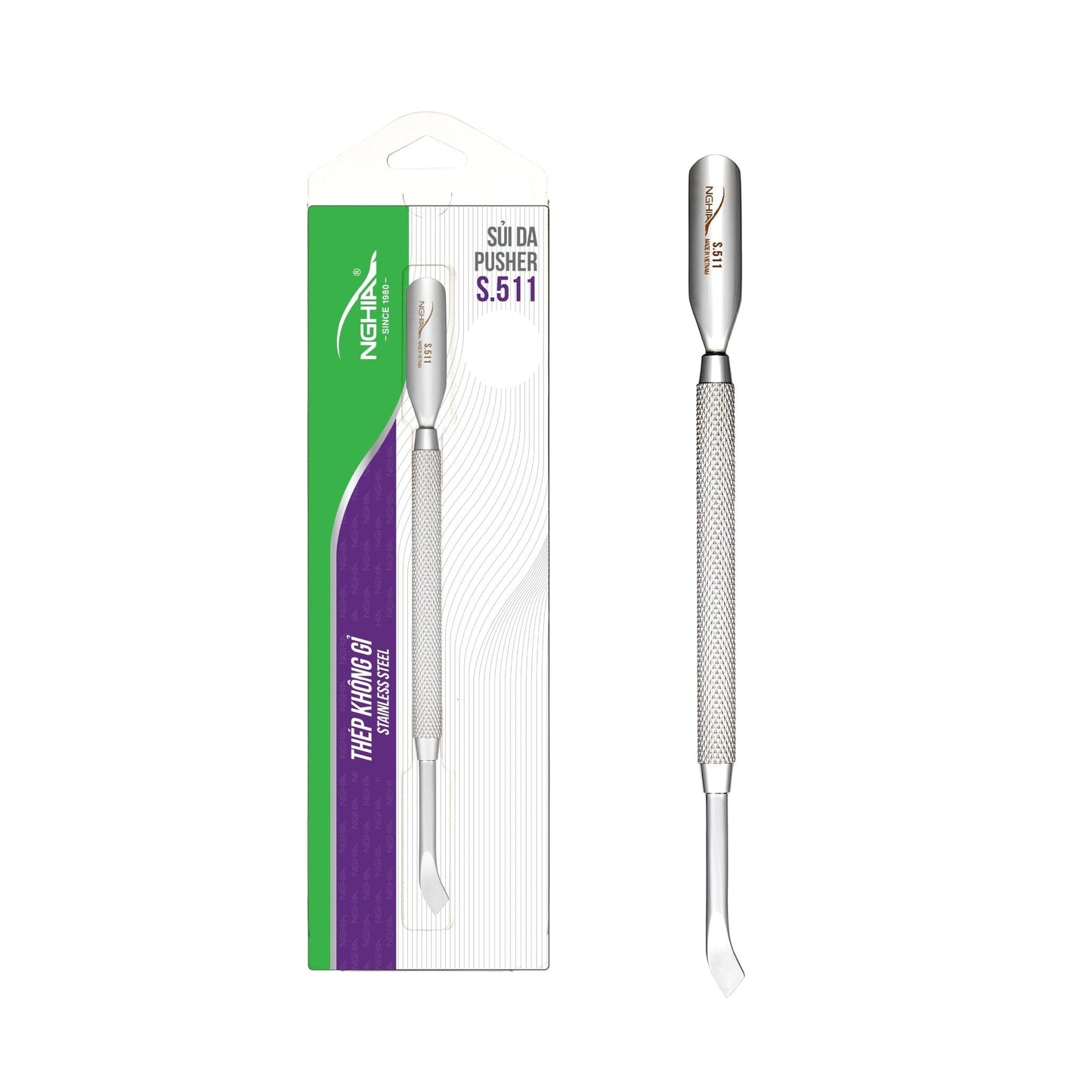 Cuticle Pushers (Stainless Steel) - The Salon Partner