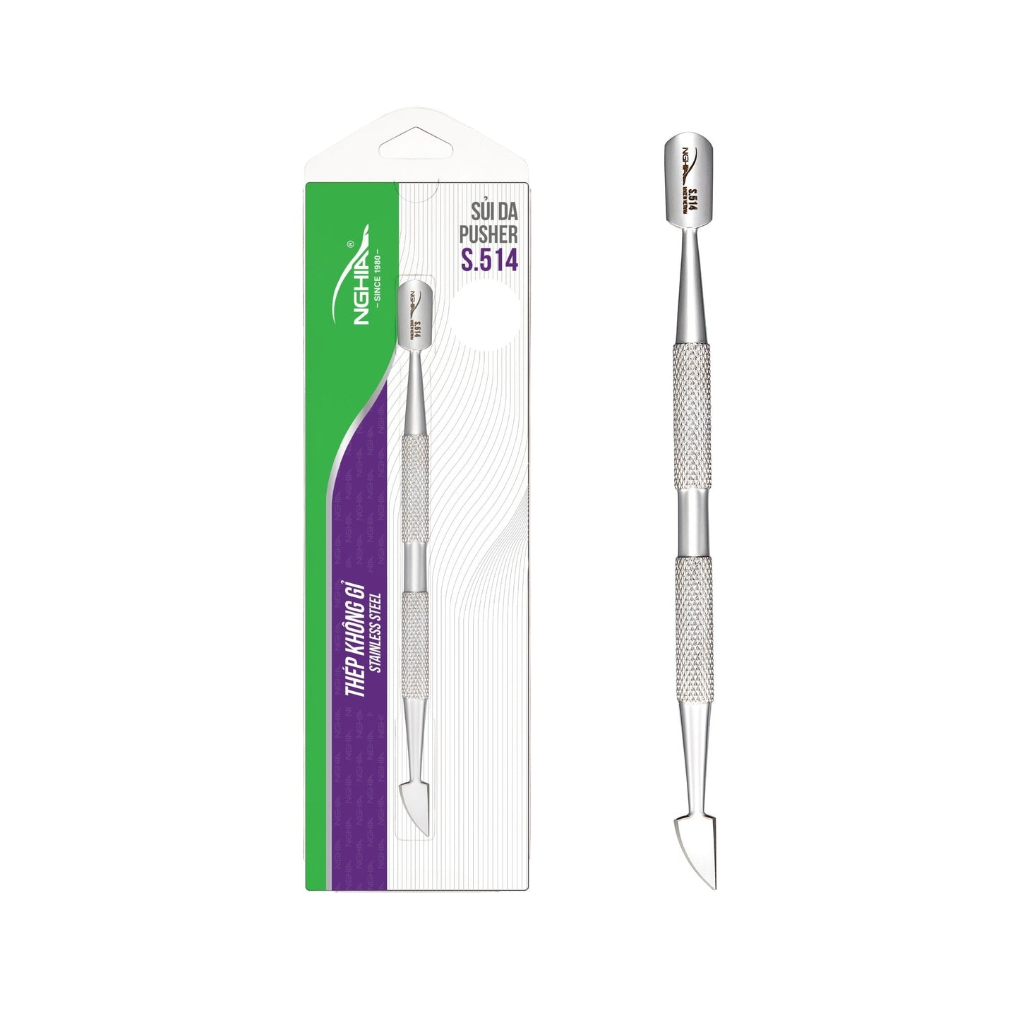 Cuticle Pushers (Stainless Steel) - The Salon Partner