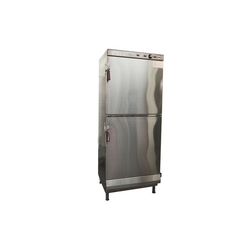 Fiori 360S steam towel warmer, tall stainless-steel cabinet