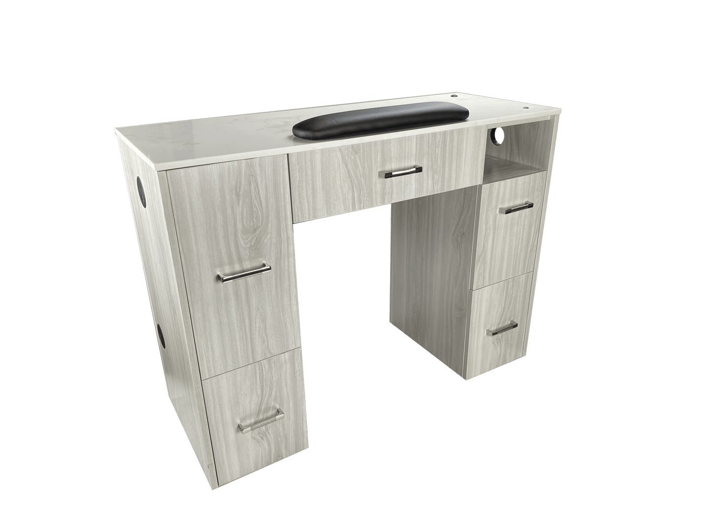 Fiori Omni nail table shown in a salon