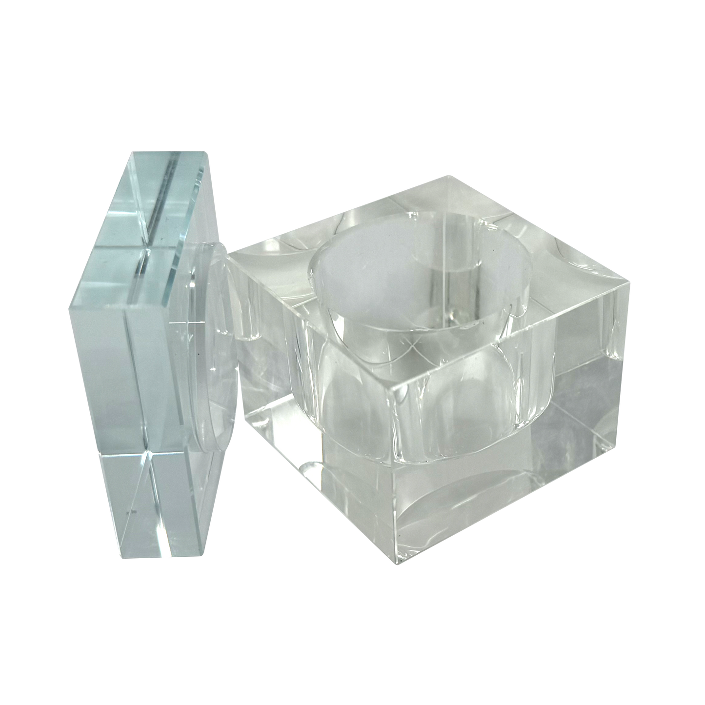 Glass Dappen Dish - The Salon Partner