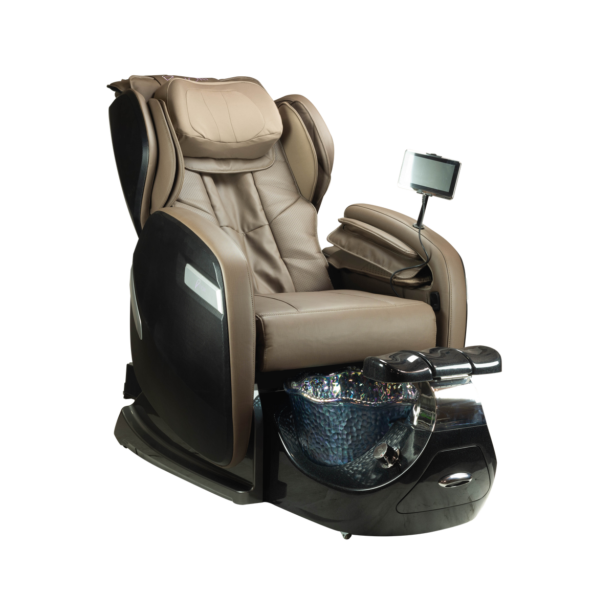 Fiori 9000 pedicure spa upholstery and stitching detail
