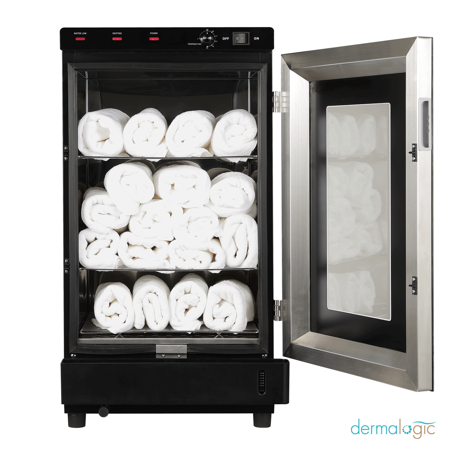 DERMALOGIC 120G Glass Door Towel Steamer