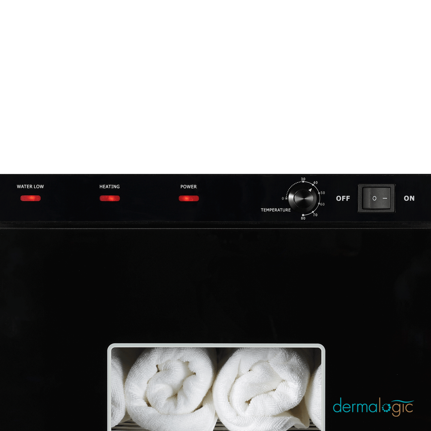 DERMALOGIC 120G Glass Door Towel Steamer