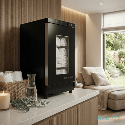 DERMALOGIC 120G Glass Door Towel Steamer