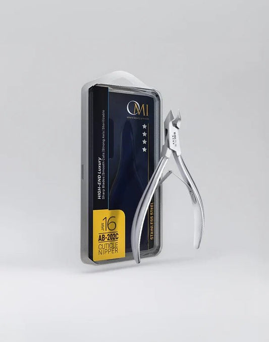 Acrylic Nail Nipper - OMI - AB-202 (Stainless Steel) - The Salon Partner