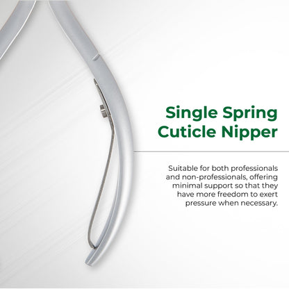 Cuticle Nipper - D-01 (Stainless Steel) - The Salon Partner