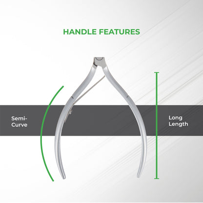 Cuticle Nipper - D - 08 (Stainless Steel) - W.S. Industries, Inc.