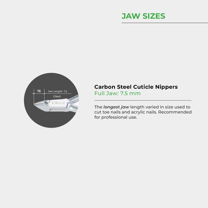 Cuticle Nipper - D - 501(Hard Steel) - W.S. Industries, Inc.
