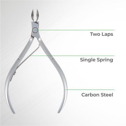 Cuticle Nipper - D-506(Hard Steel) - The Salon Partner