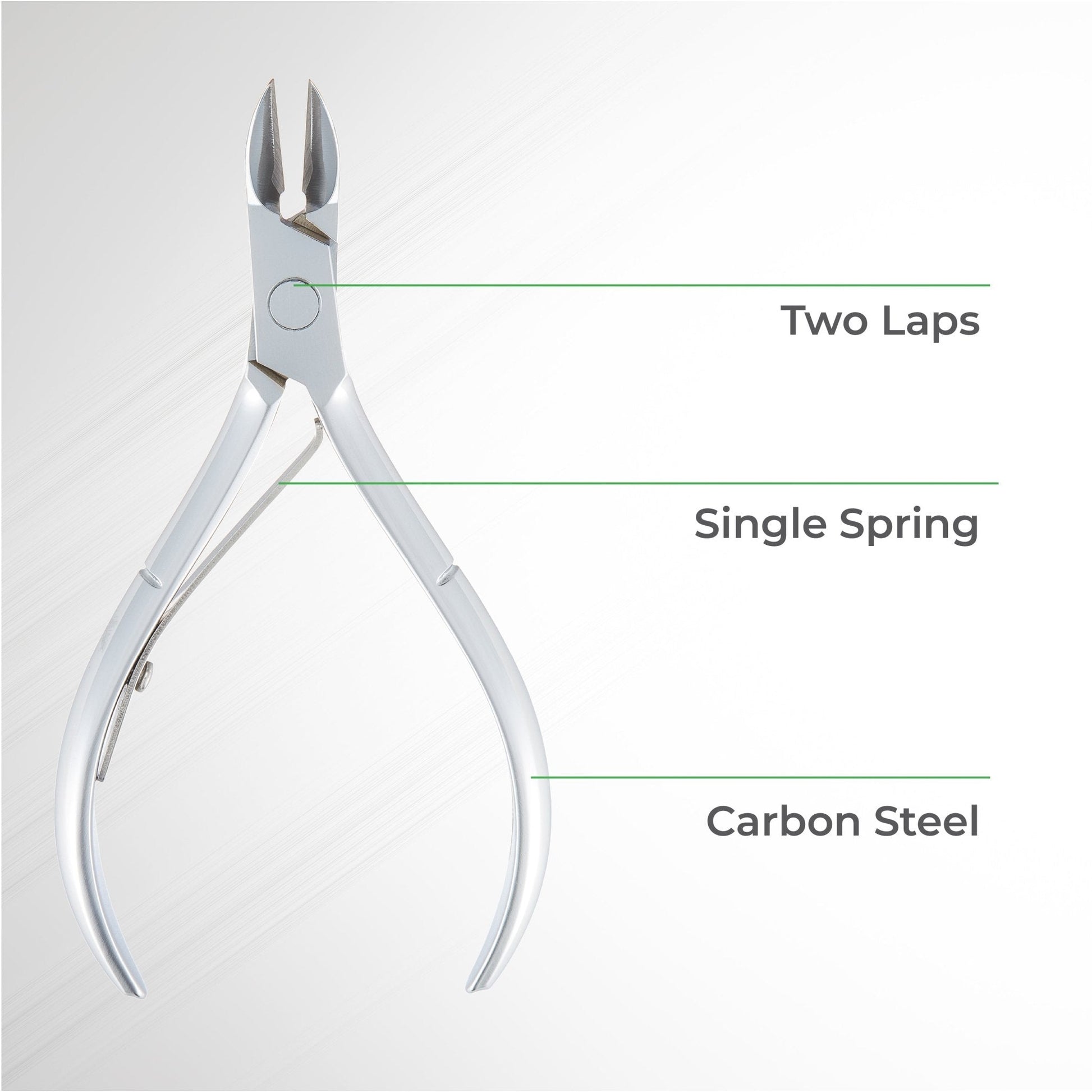 Cuticle Nipper - M-18(Hard Steel) - The Salon Partner