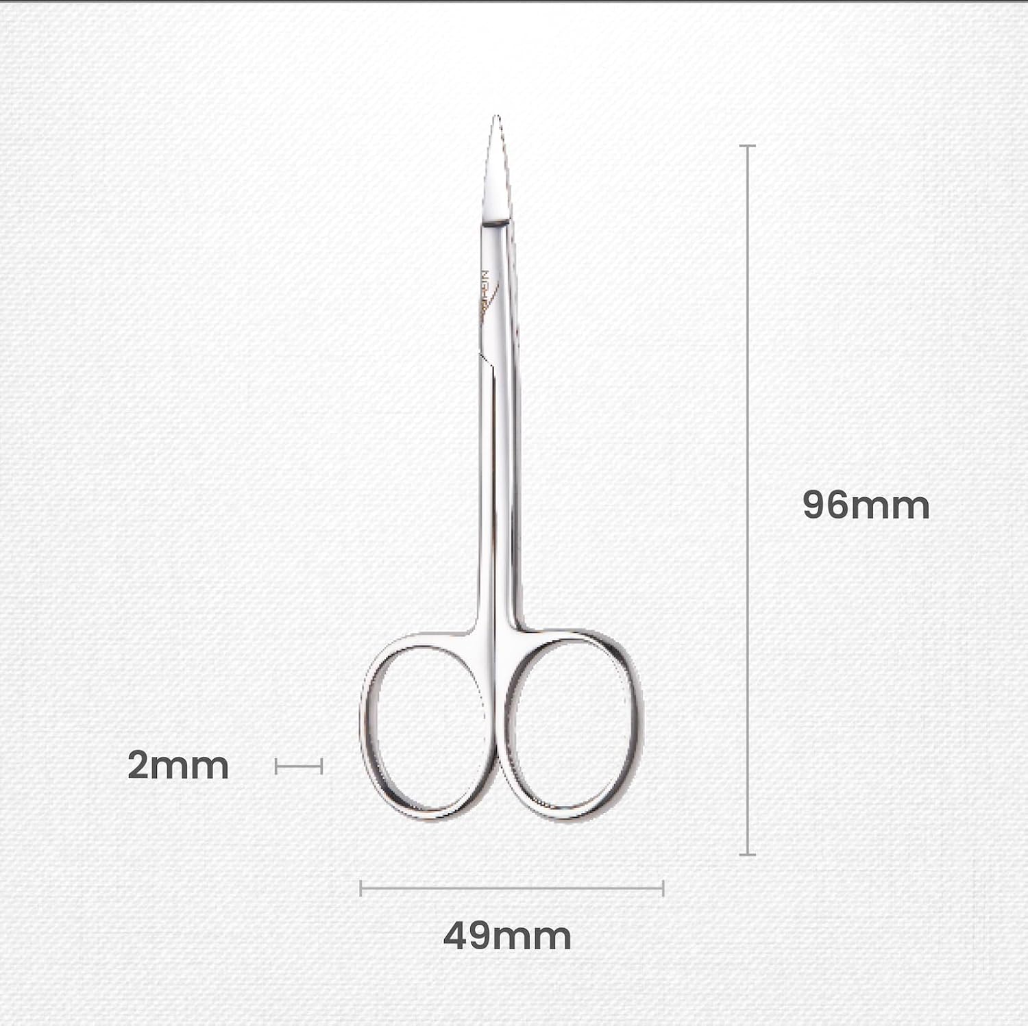 Eyebrow Scissors (Stainless Steel) - The Salon Partner