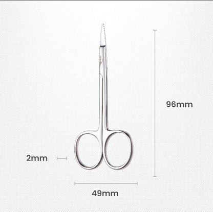 Eyebrow Scissors (Stainless Steel) - The Salon Partner