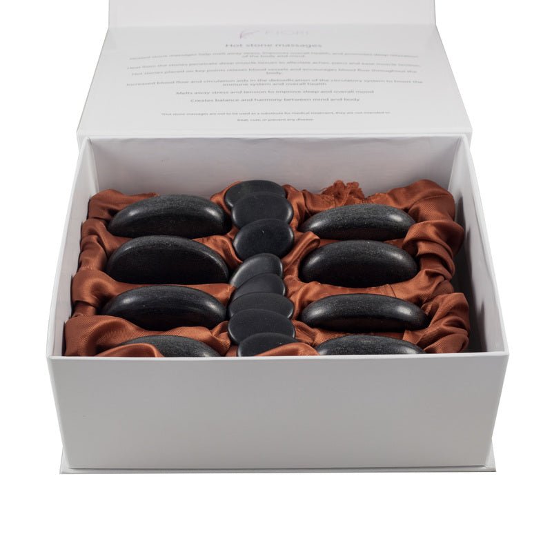 Fiori 16pc Massage Stone Set - The Salon Partner