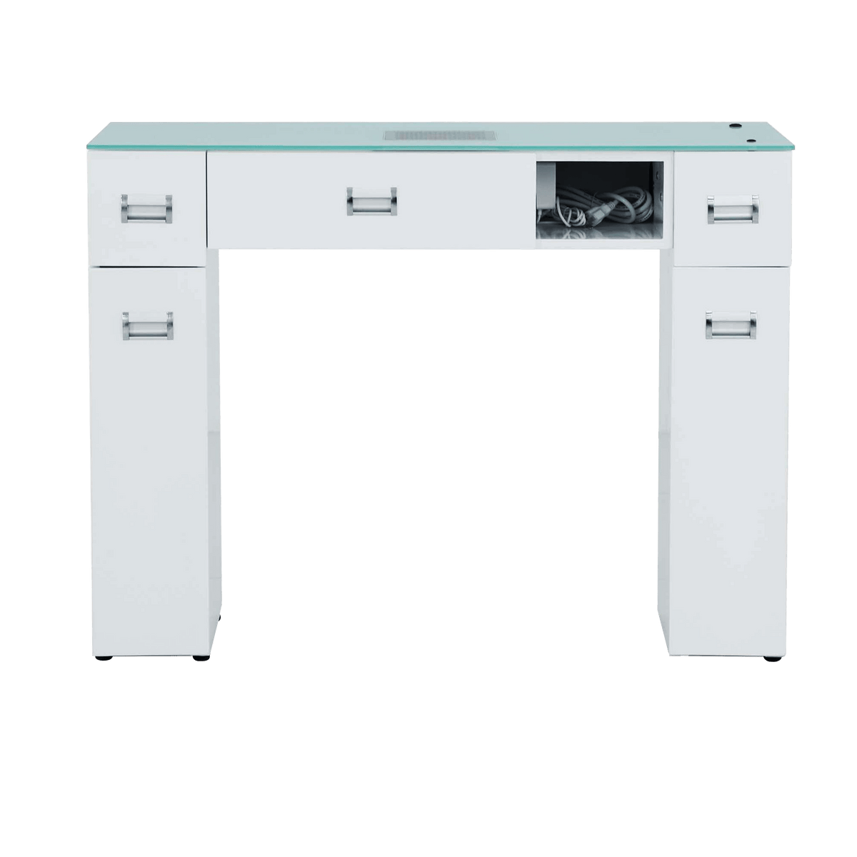 Fiori Geom nail table lacquered finish detail