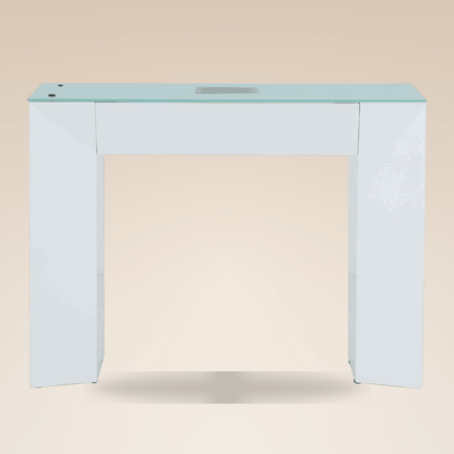 Fiori Geom nail table with integrated dust collector