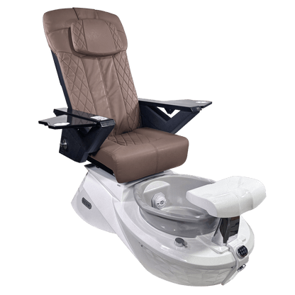Fiori Geom pedicure spa USB and power outlet detail