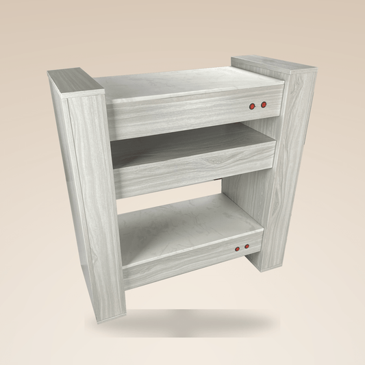 Fiori Omni nail drying station with marble top