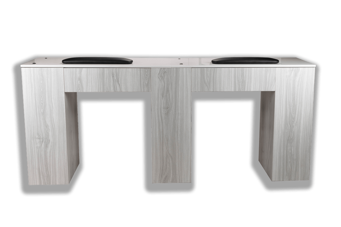 Fiori Omni nail table drawer storage detail