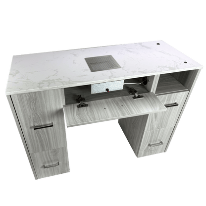 Fiori Omni nail table double station configuration