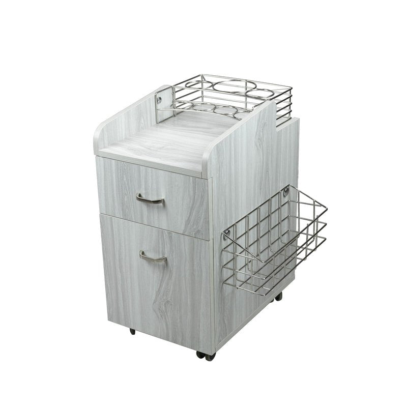 Fiori Omni pedicure trolley, side view