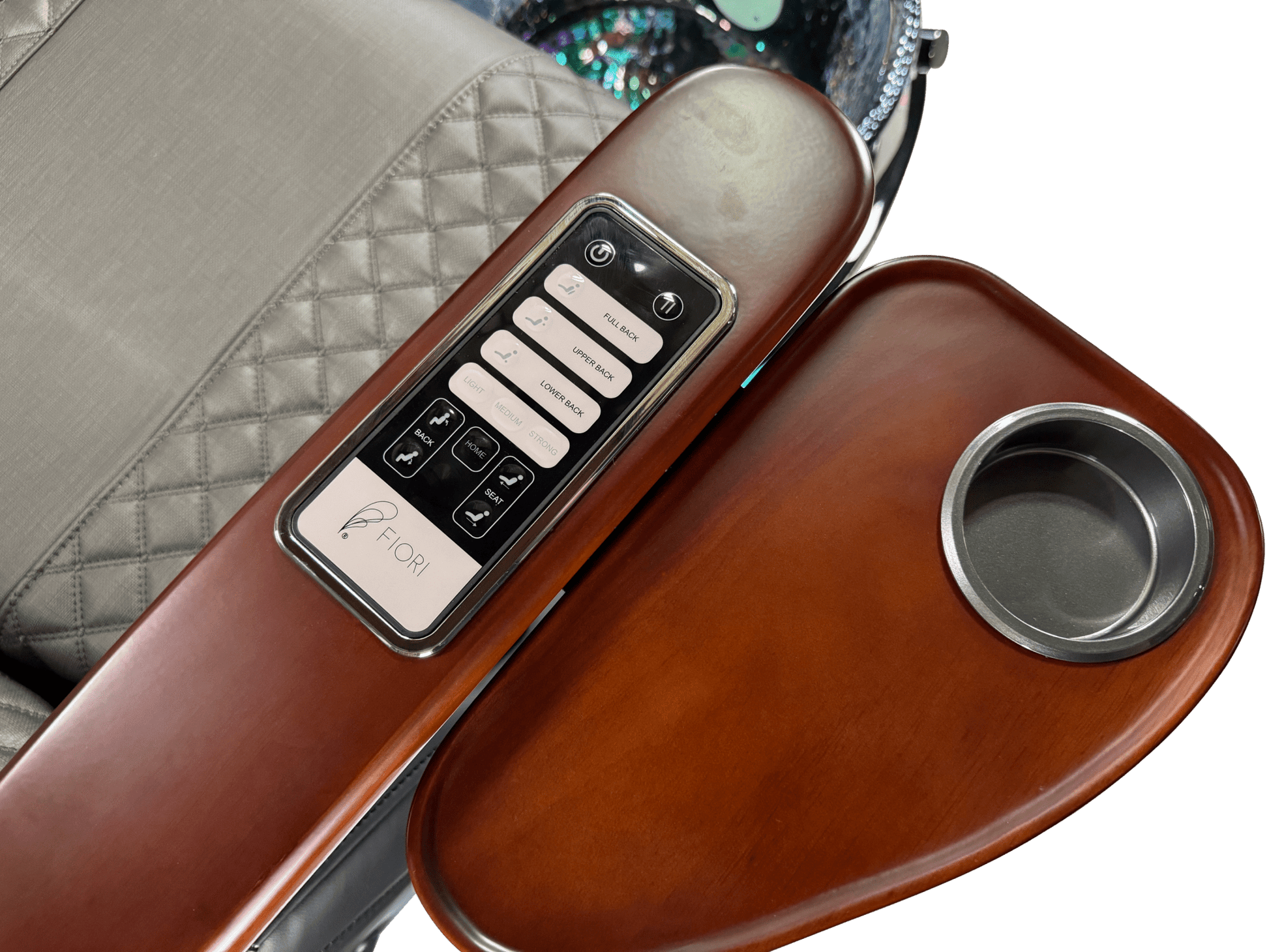 Fiori Omni pedicure spa basin and mood LED detail