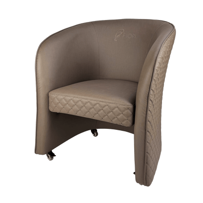 Fiori Relax customer chair, side profile