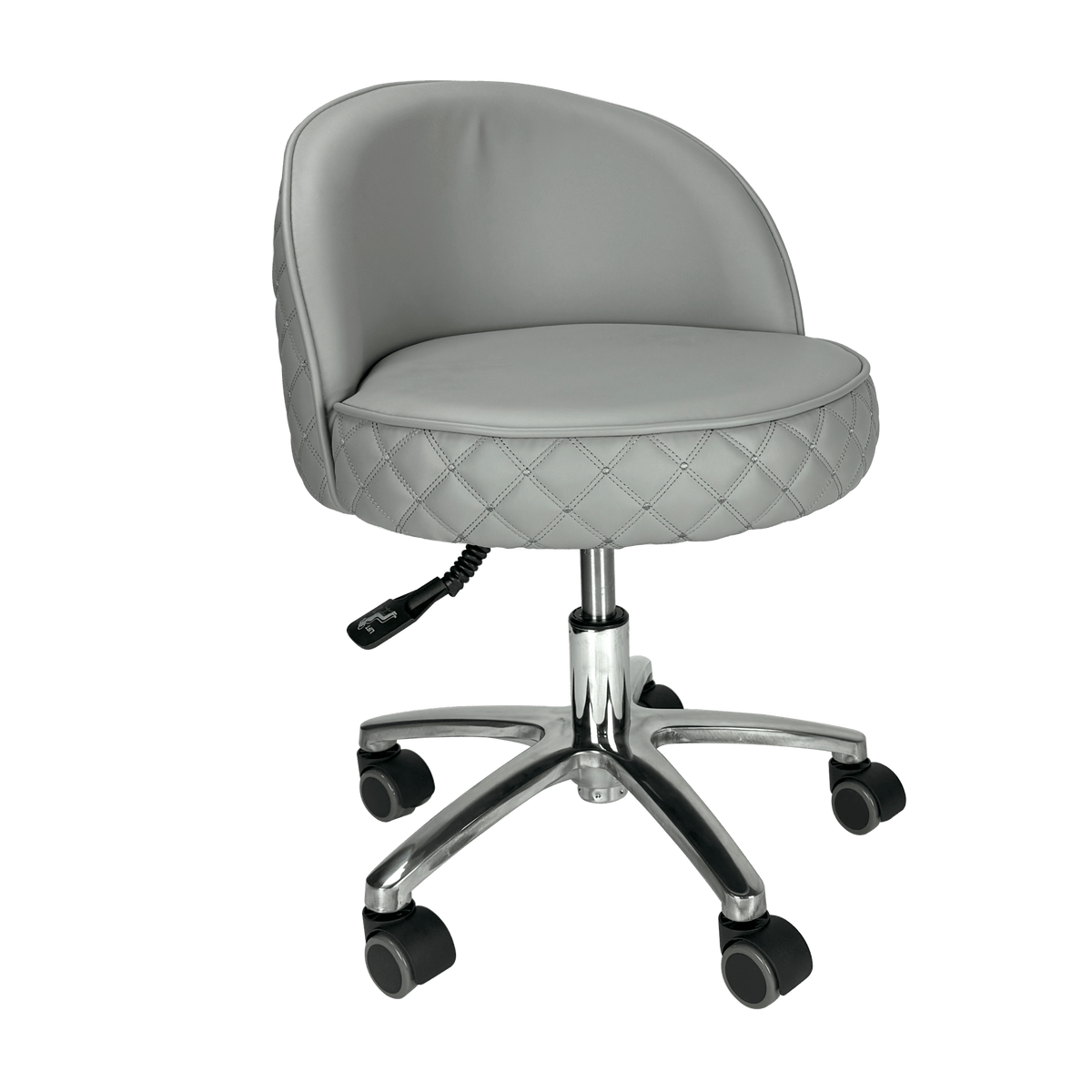 Fiori Relax stool hydraulic height adjustment detail