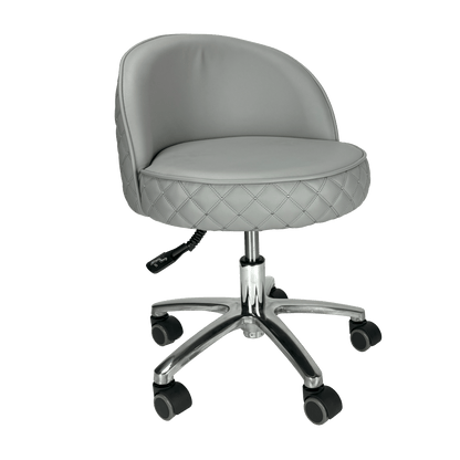 Fiori Relax stool hydraulic height adjustment detail