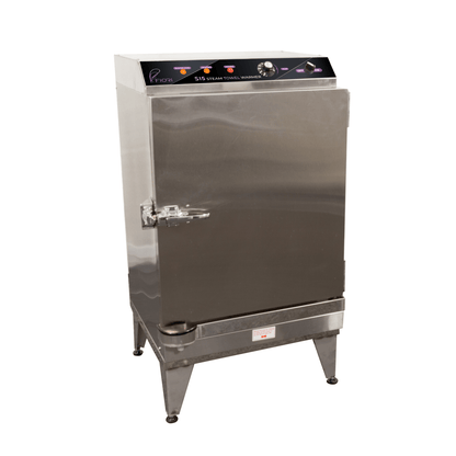 Fiori S15 double-door steam towel warmer, stainless-steel cabinet