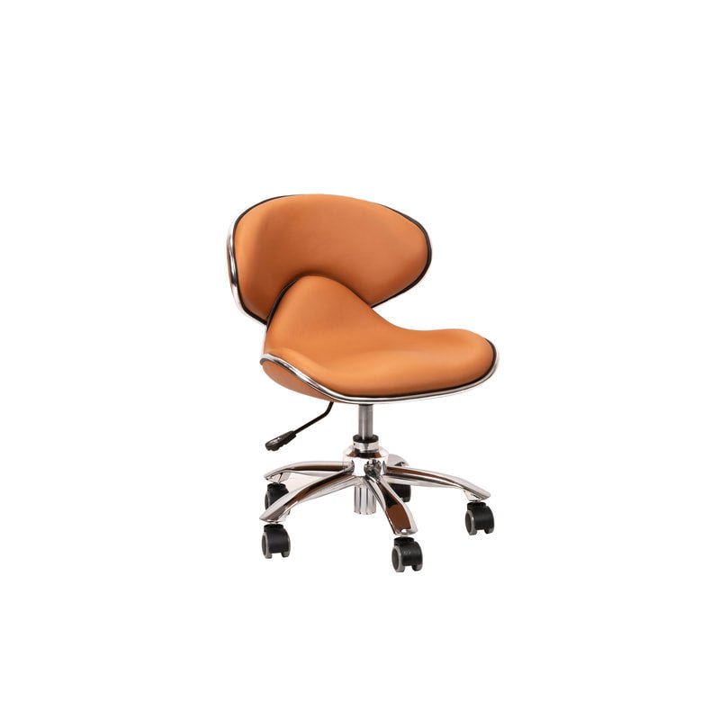 Fiori pedicure stool with hydraulic pump, side view