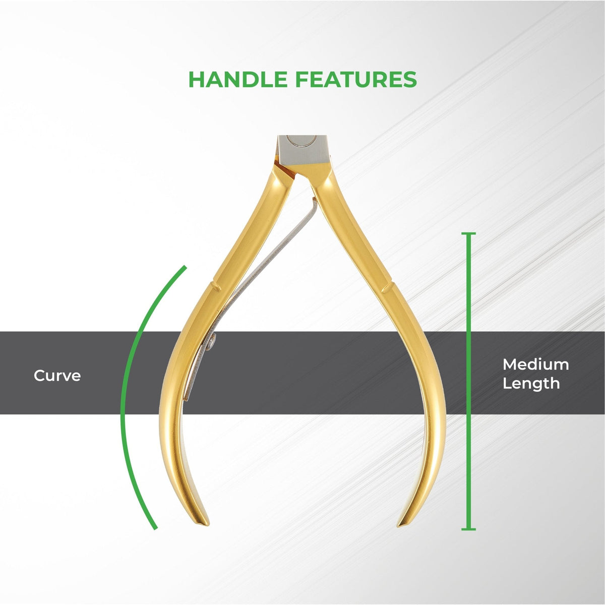 GOLD Nail Nipper - M - 555 (Hard Steel) - W.S. Industries, Inc.