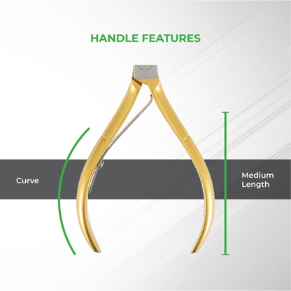 GOLD Nail Nipper - M - 555 (Hard Steel) - W.S. Industries, Inc.