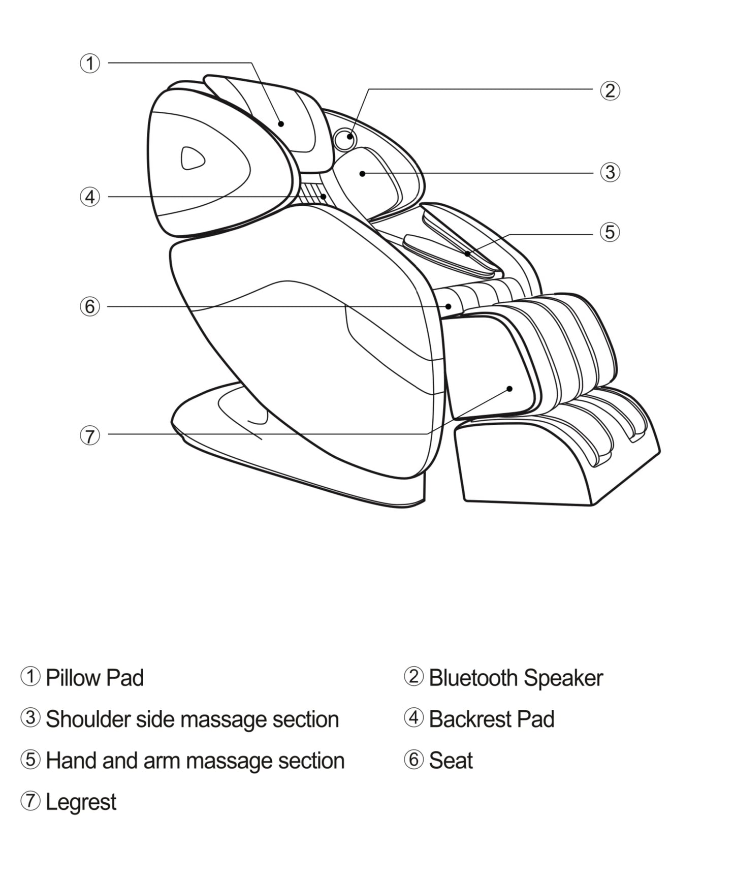 LUMI Kumo Deluxe Massage Chair - The Salon Partner