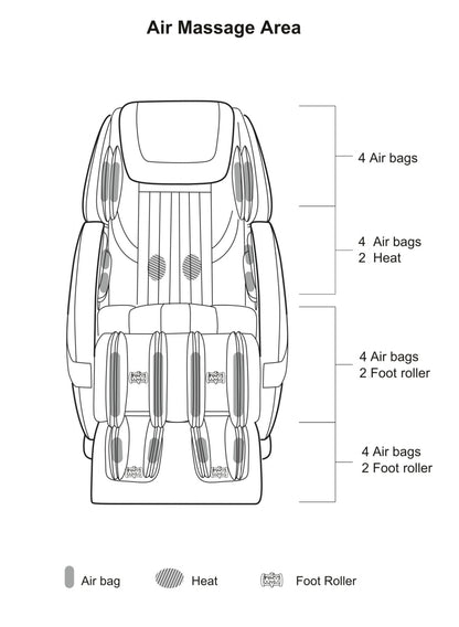 LUMI Kumo Deluxe Massage Chair - The Salon Partner