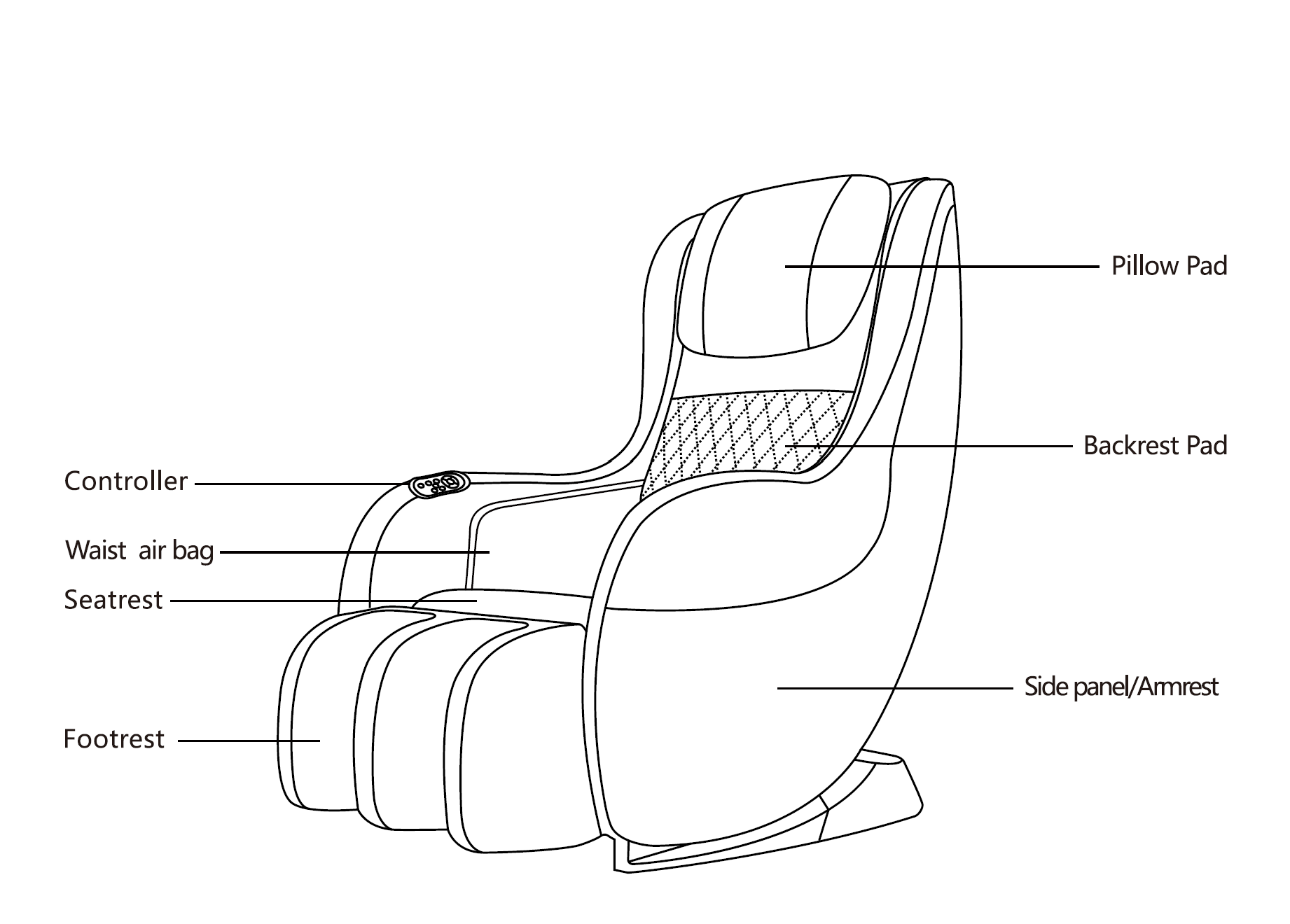 Lumi Yumi Compact Massage Chair - The Salon Partner