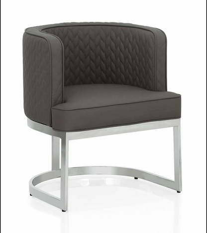 Luna Series chair with gold base