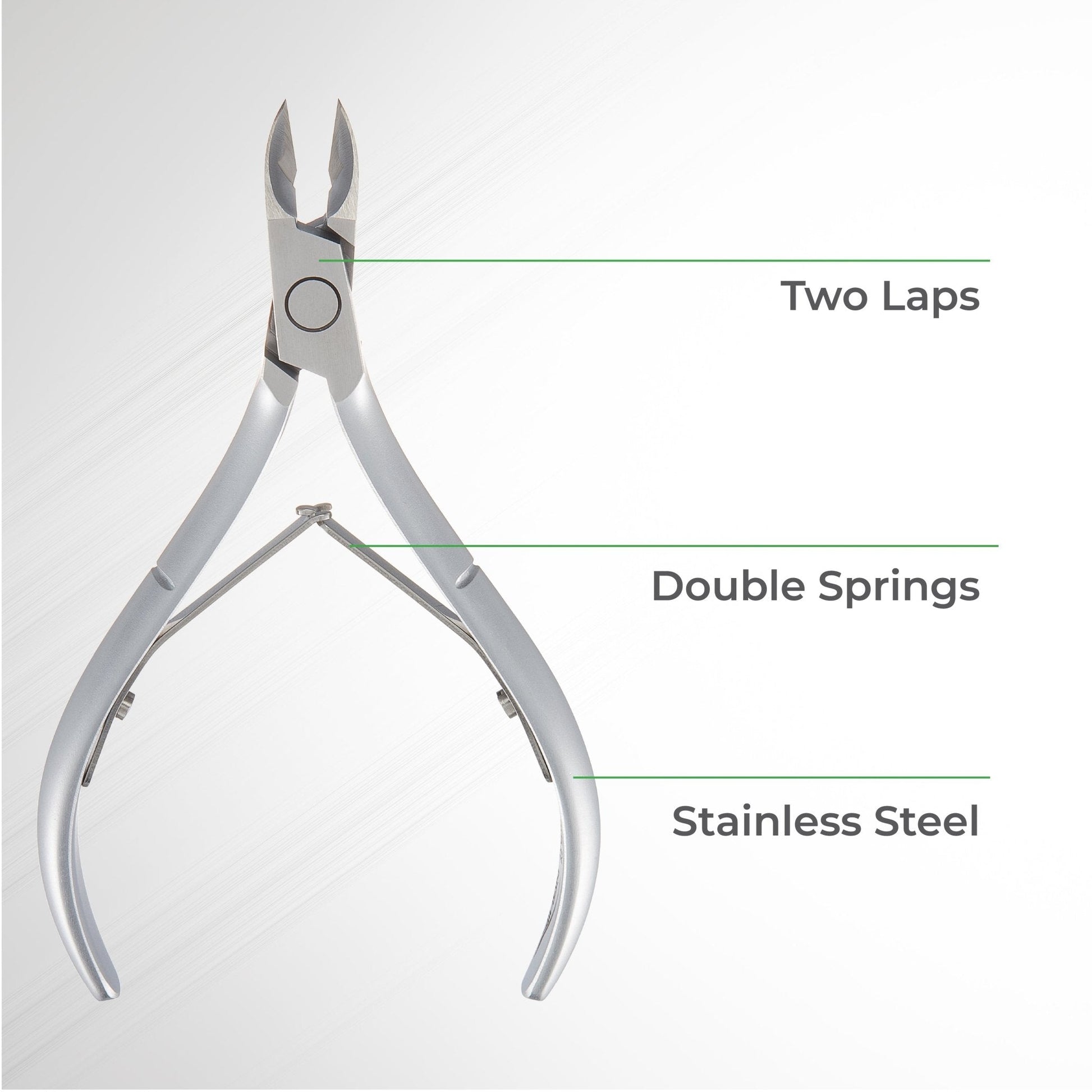 Nail Nipper - M-03 (Stainless Steel) - The Salon Partner