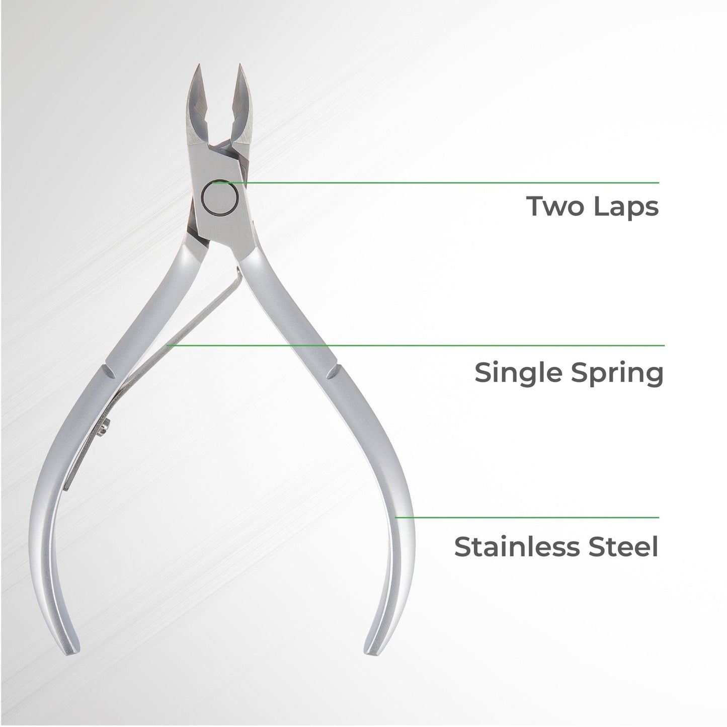 Nail Nipper - M-04 (Stainless Steel) - The Salon Partner