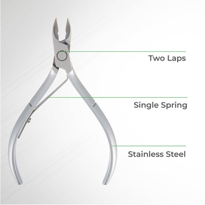 Nail Nipper - M-04 (Stainless Steel) - The Salon Partner