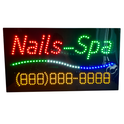 LED Store Signs - The Salon Partner