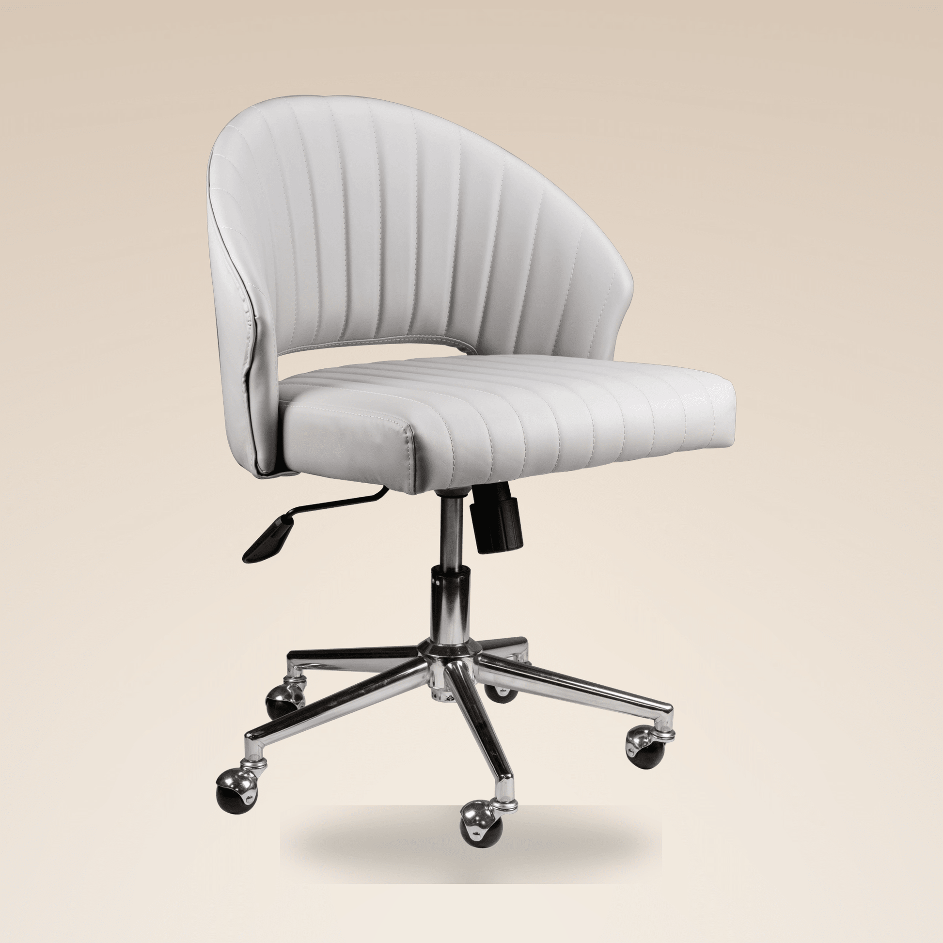 Omni customer waiting chair with hydraulic lift