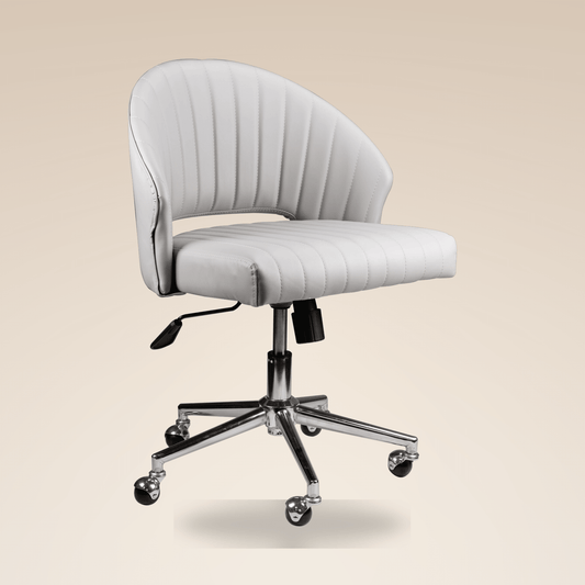 Omni customer waiting chair with hydraulic lift
