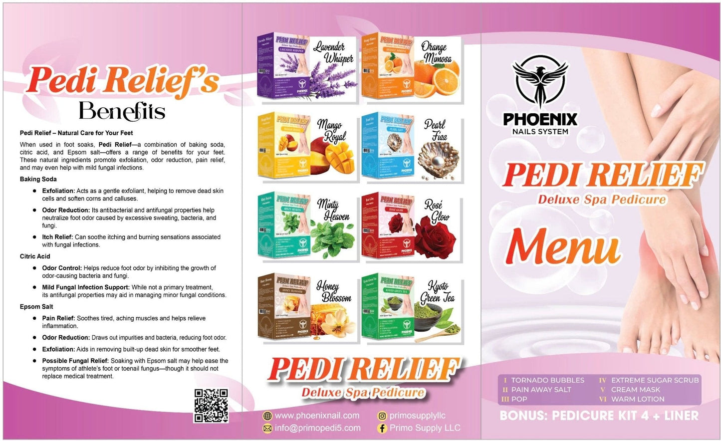 Phoenix Pedi Relief - W.S. Industries, Inc.