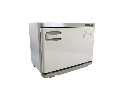 Fiori TW120 towel warmer, front-right view
