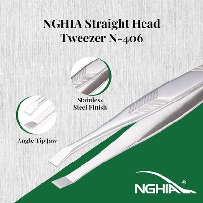Tweezers (Stainless Steel) - W.S. Industries, Inc.