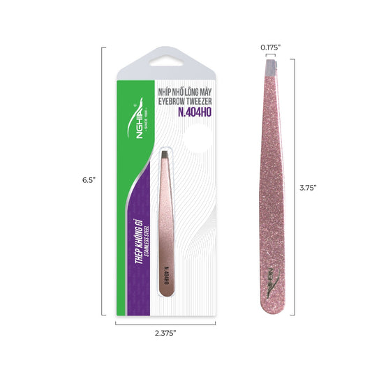 Tweezers (Stainless Steel) - The Salon Partner