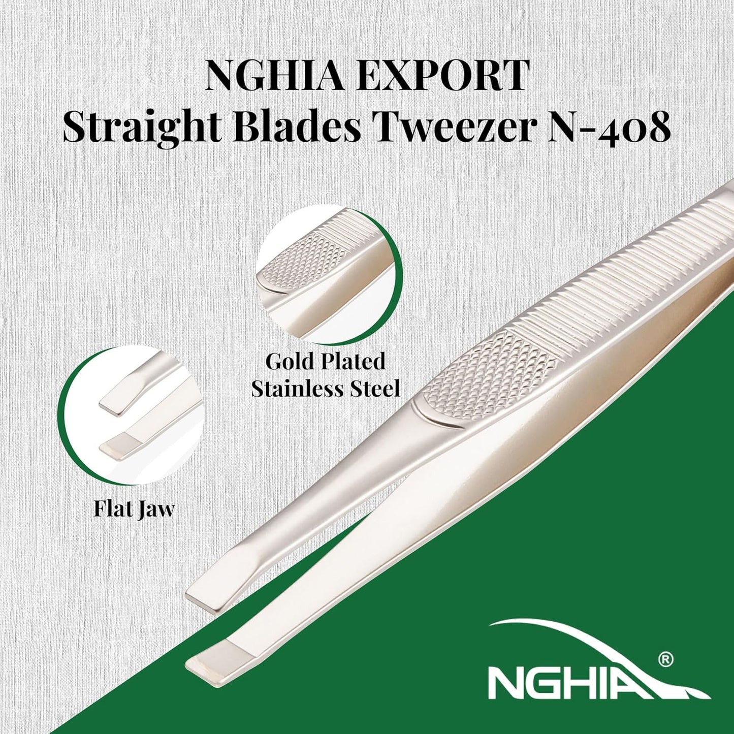 Tweezers (Stainless Steel) - W.S. Industries, Inc.